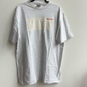 Oneita Power T Men's Gray Pre-Shrunk Raychem Vintage Graphic Tee 2XL